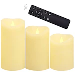 Flameless LED Candles 3-Pack