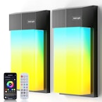 Smart Outdoor Wall Light 2-Pack