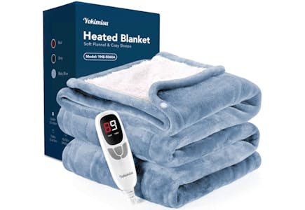 Heated Blanket Throw