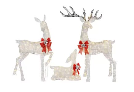 Home Accents Holiday Deer Family