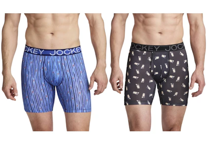 2 Jockey Men's Apparel Items