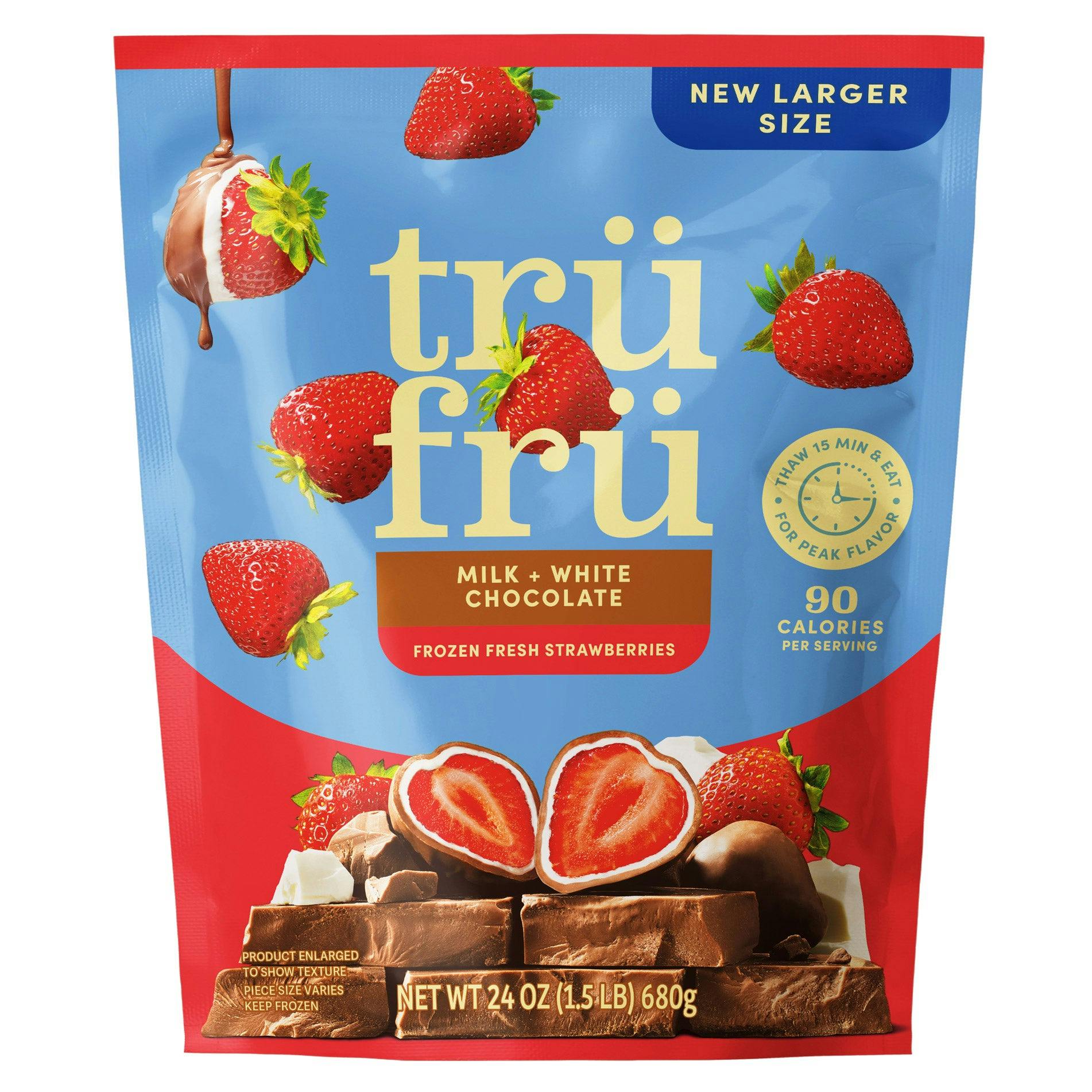 Tru Fru Frozen Strawberries Bag