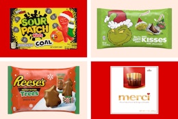 Christmas Candy Deals at Walgreens and CVS: $3.50 Bags, $0.90 Singles card image