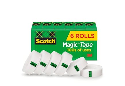 Scotch Magic Tape Rolls