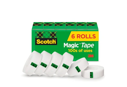 Scotch Magic Tape Rolls