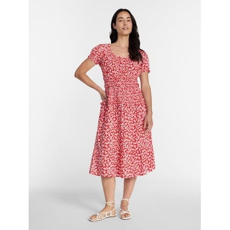 Time and Tru Women's Midi Dress