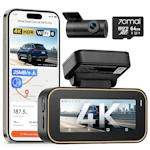 4K Dash Cam Front and Rear