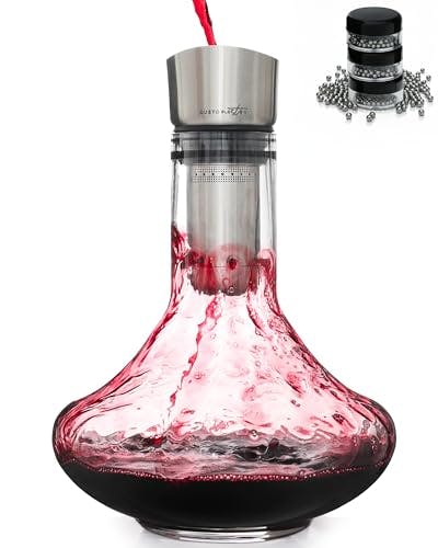 Wine Decanter with Aerator Pourer