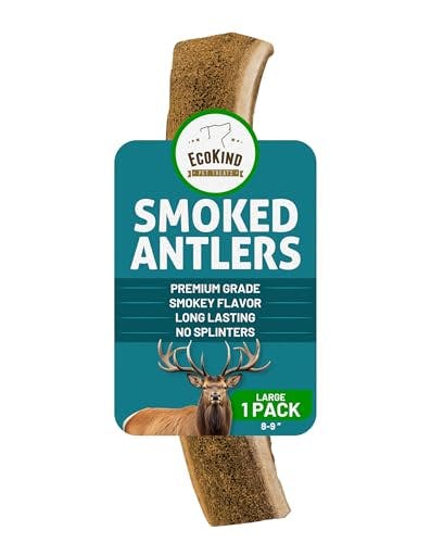 Smoked Elk Antler Dog Chews