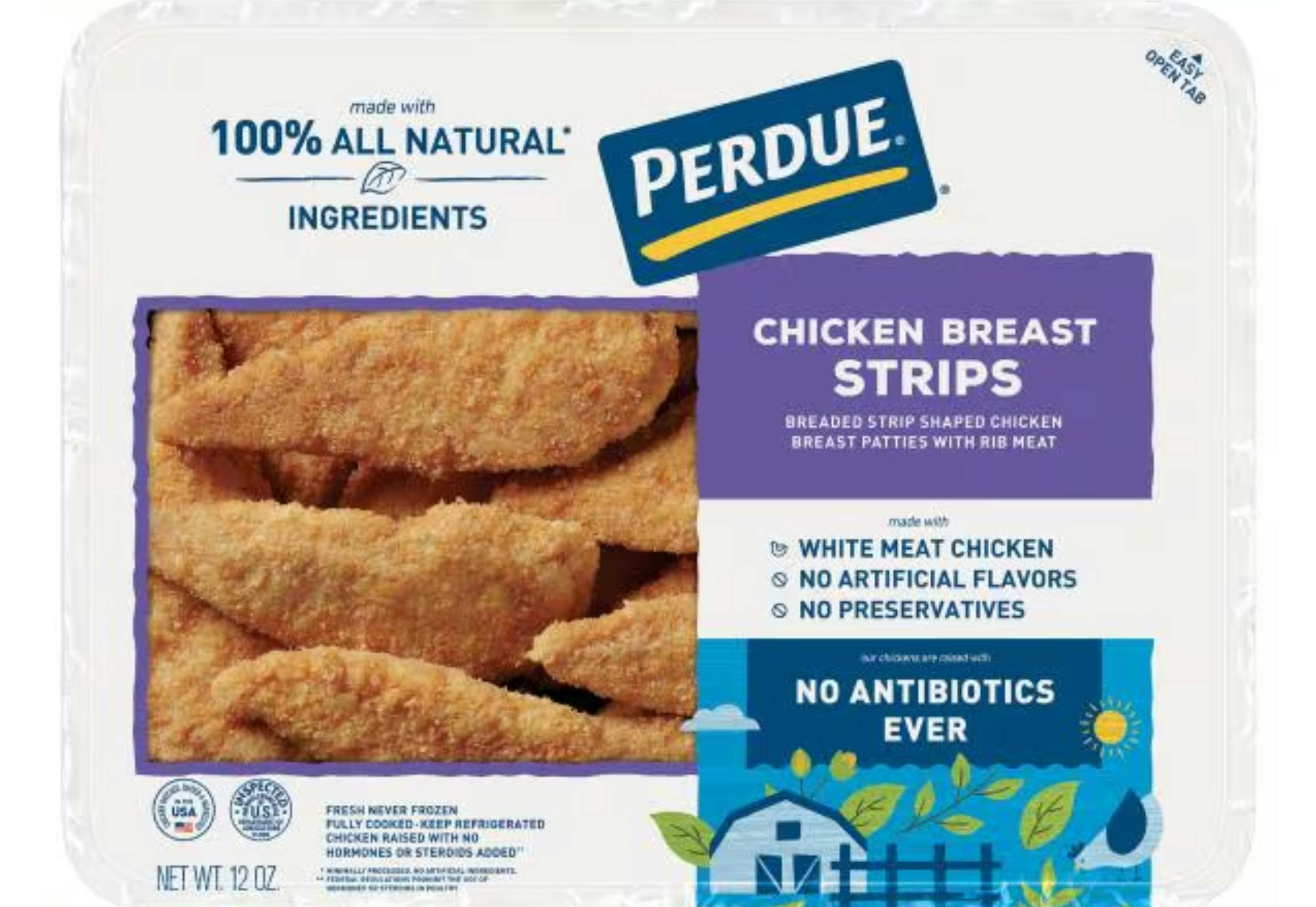 2 Perdue Chicken Breast Strips