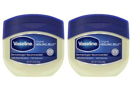 2 Vaseline Healing Jelly Products