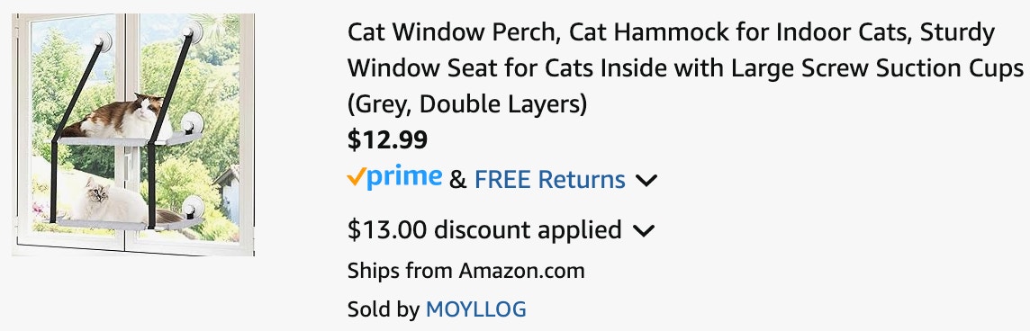 a cart ending in $12.99