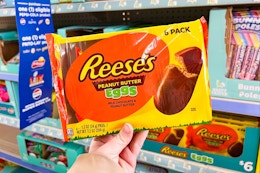 Reese's Peanut Butter Egg 6-Packs, Only $4 at Dollar General card image