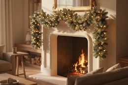 lowes holiday time christmas garland