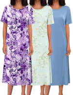 Ekouaer Nightgown 3-Pack