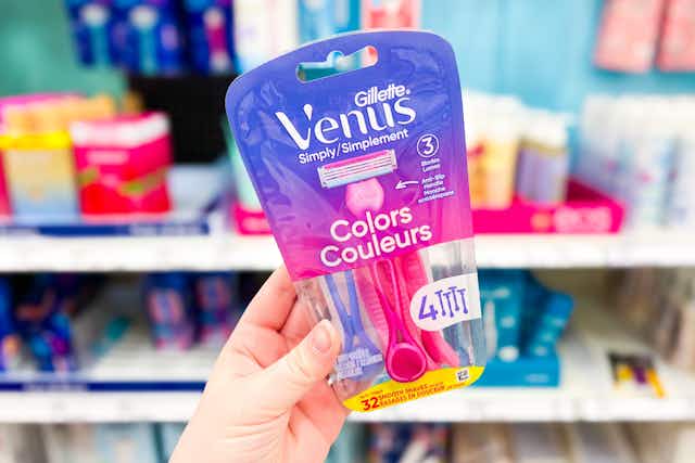 Venus Disposable Razors, Only $2.84 With Circle at Target card image