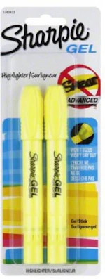 Sharpie Gel Stick Highlighter
