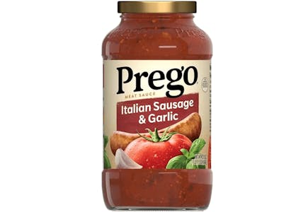 Prego Sausage and Garlic Sauce