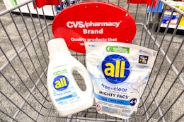 all liquid and pods detergent in cvs cart