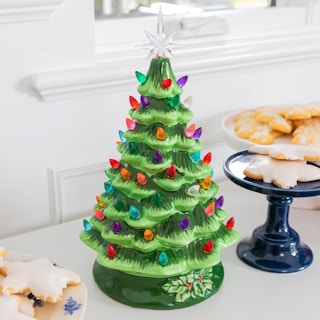 stock image of ceramic Christmas tree