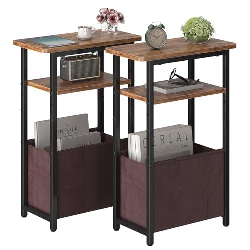 Narrow Side Table Set