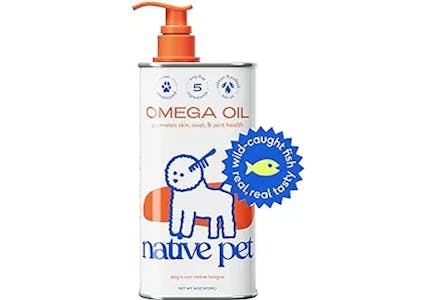 Native Pet Omega 3 Fish Oil Supplements