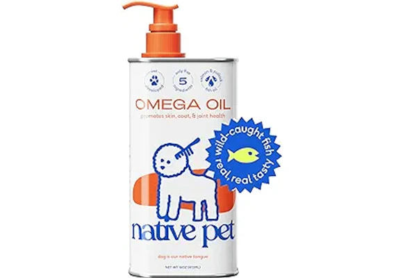 Native Pet Omega 3 Fish Oil Supplements