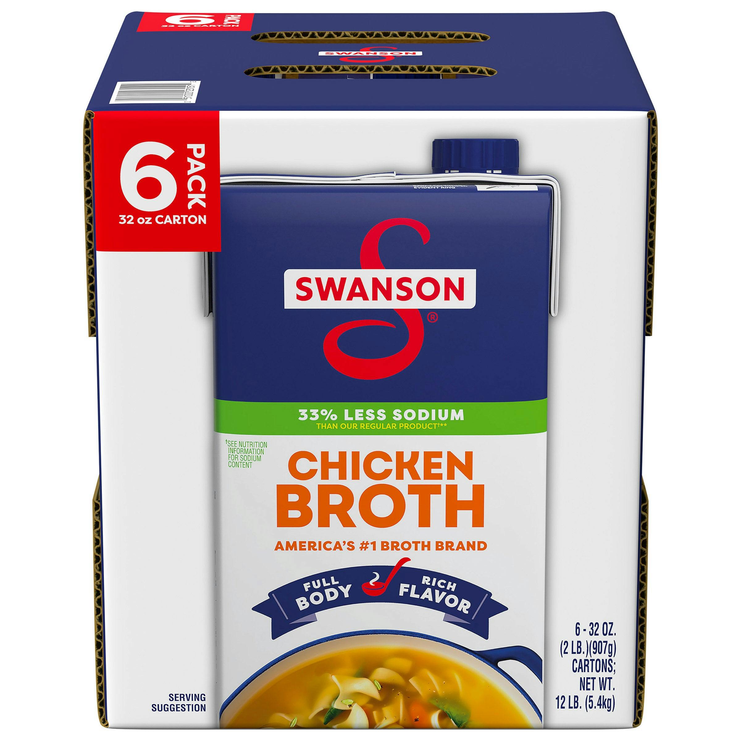 Swanson Chicken Broth 6-Pack