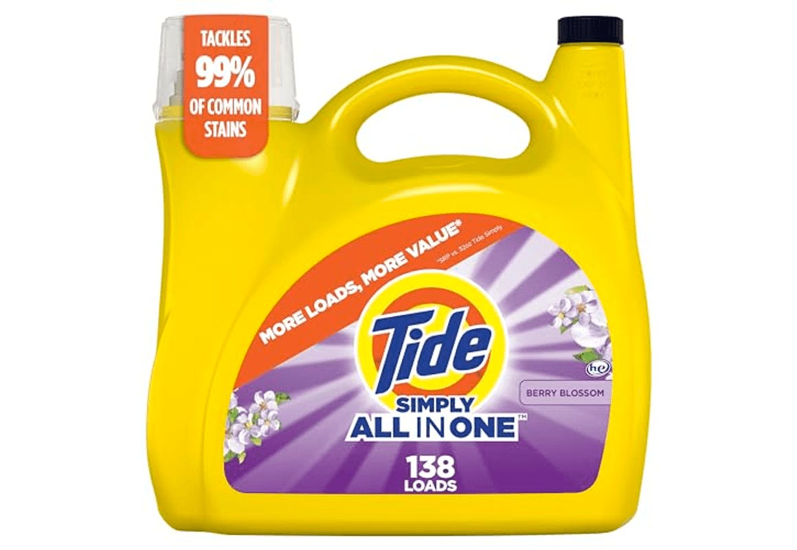 4 Tide Simply Laundry Detergents
