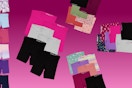5 different sets of the Wonder Nation Girls Bike Short 6-Pack