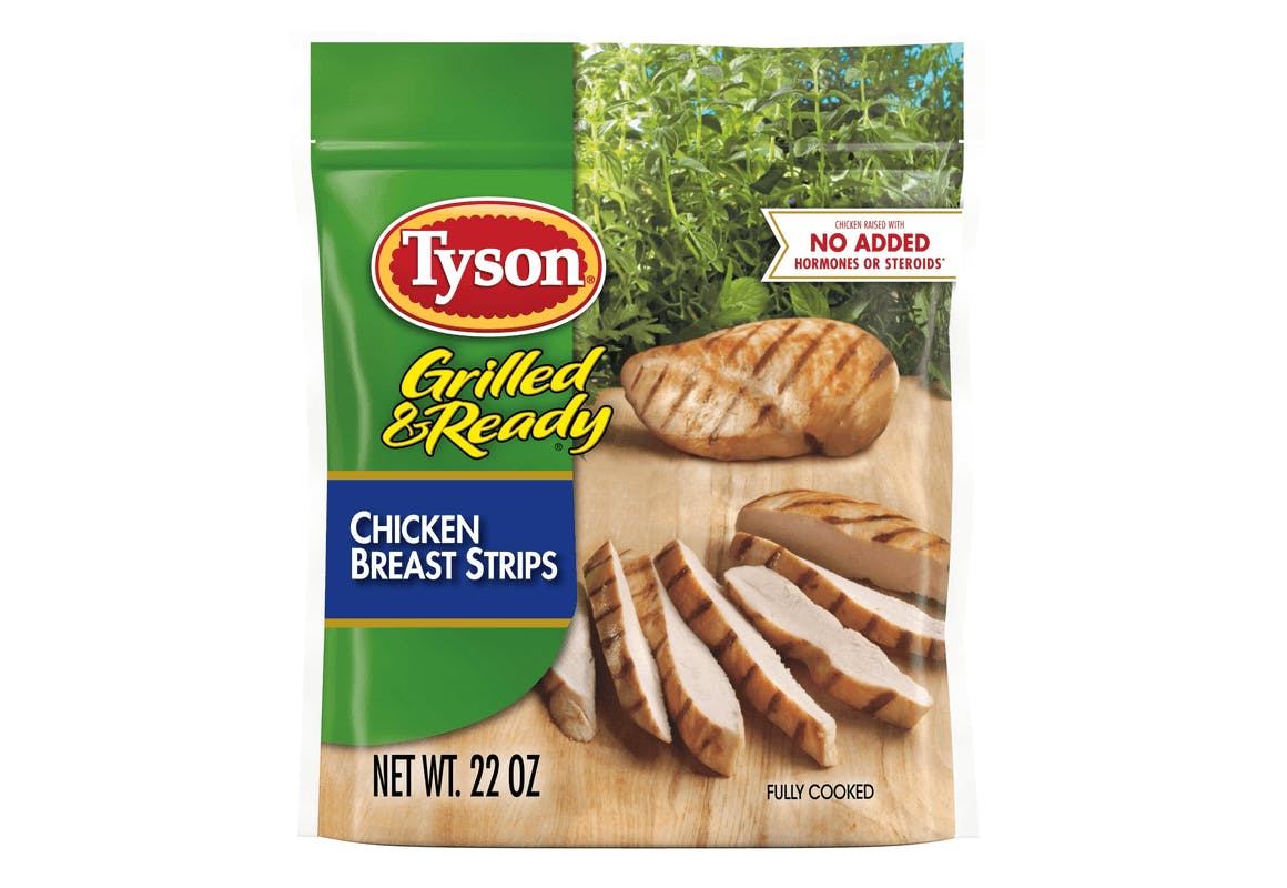 2 Tyson Chicken Breast Strips
