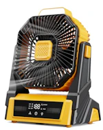 Portable Camping Fan with Lights