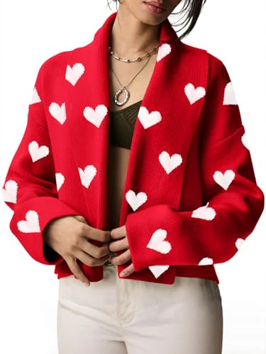 Women's Heart Cardigan