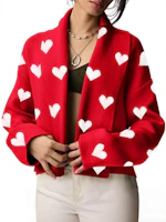 Women's Heart Cardigan