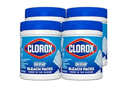 Clorox Bleach Packs 4-Pack