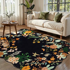 Floral Area Rug
