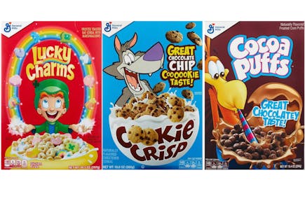 3 General Mills Cereals