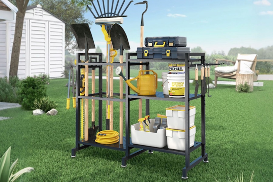 Garden tool organizer Amazon