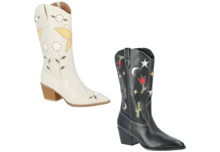 No Boundaries Women's Western Boots