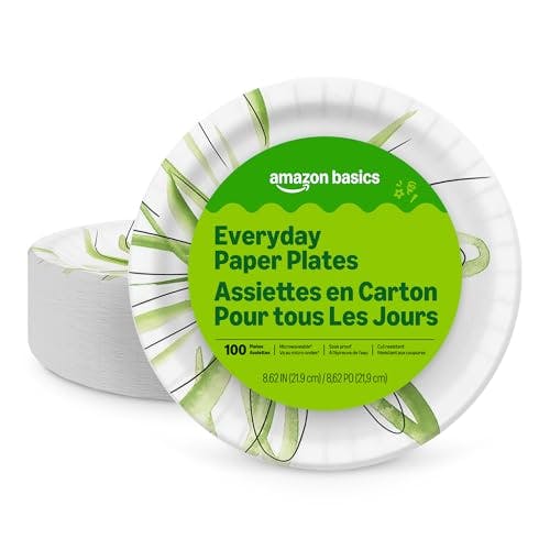 Amazon Basics Paper Plates