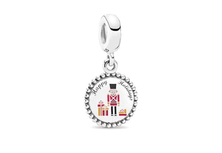 Silver Nutcracker Charm