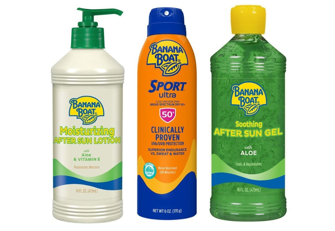 3 Banana Boat Products