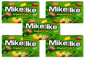 5 Mike and Ike Candy Boxes
