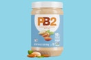 a jar of powdered almond butter