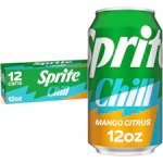 Sprite Chill Mango Citrus 12-Pack