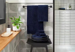 100% Cotton Bath Sets at The Home Depot: $7 Washcloths, $13 Towels card image