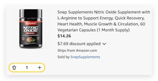 Nitric Oxide Supplement