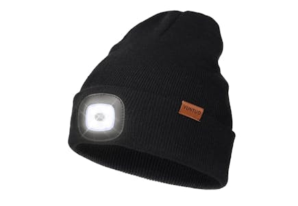 Rechargeable LED Beanie