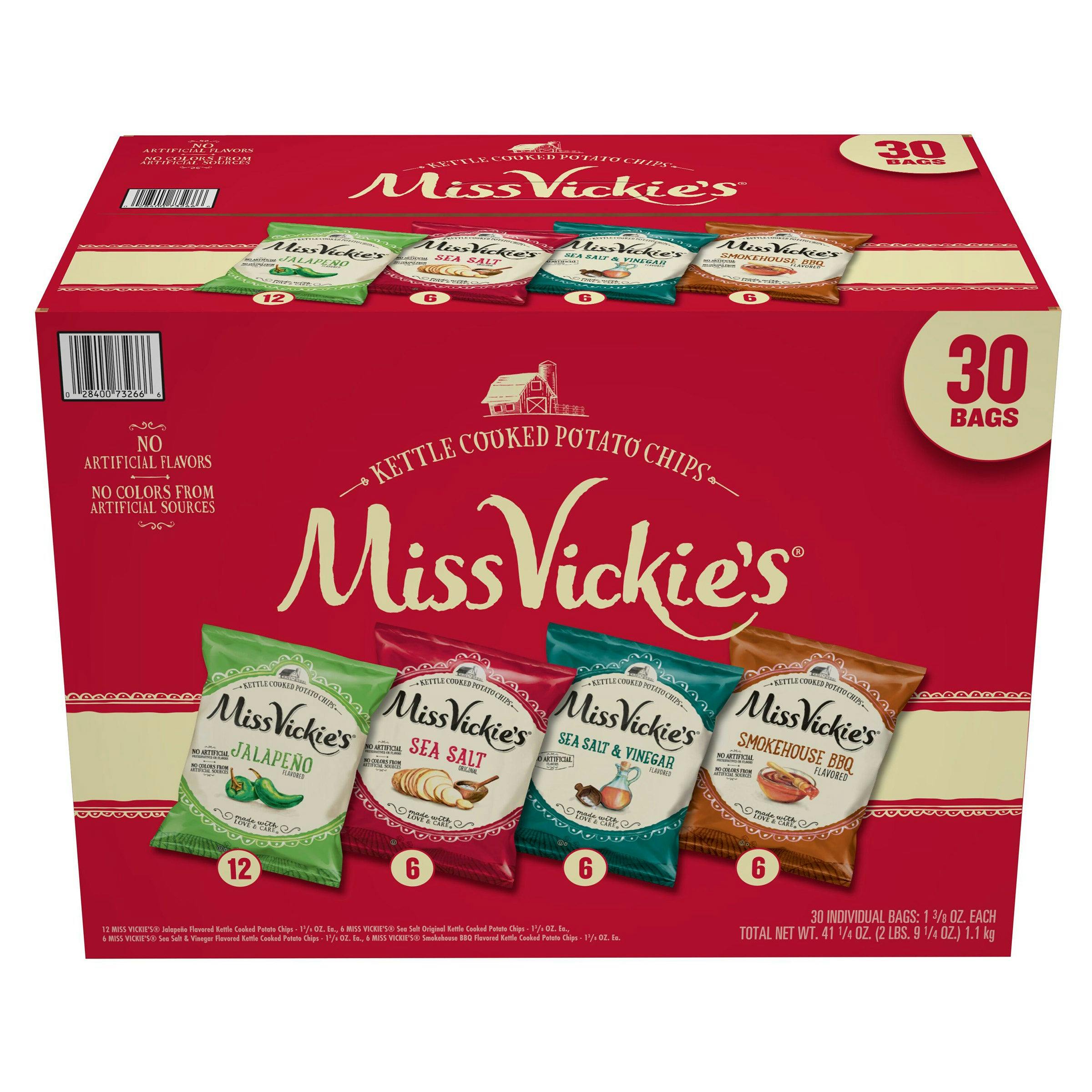 Miss Vickie's Chips Variety Pack 30-Pack