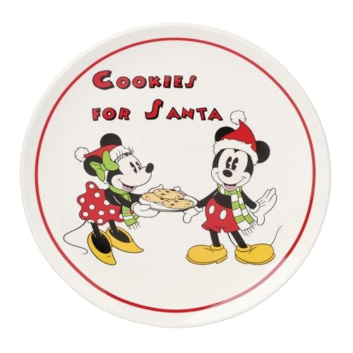 Lenox Disney Cookies for Santa Plate